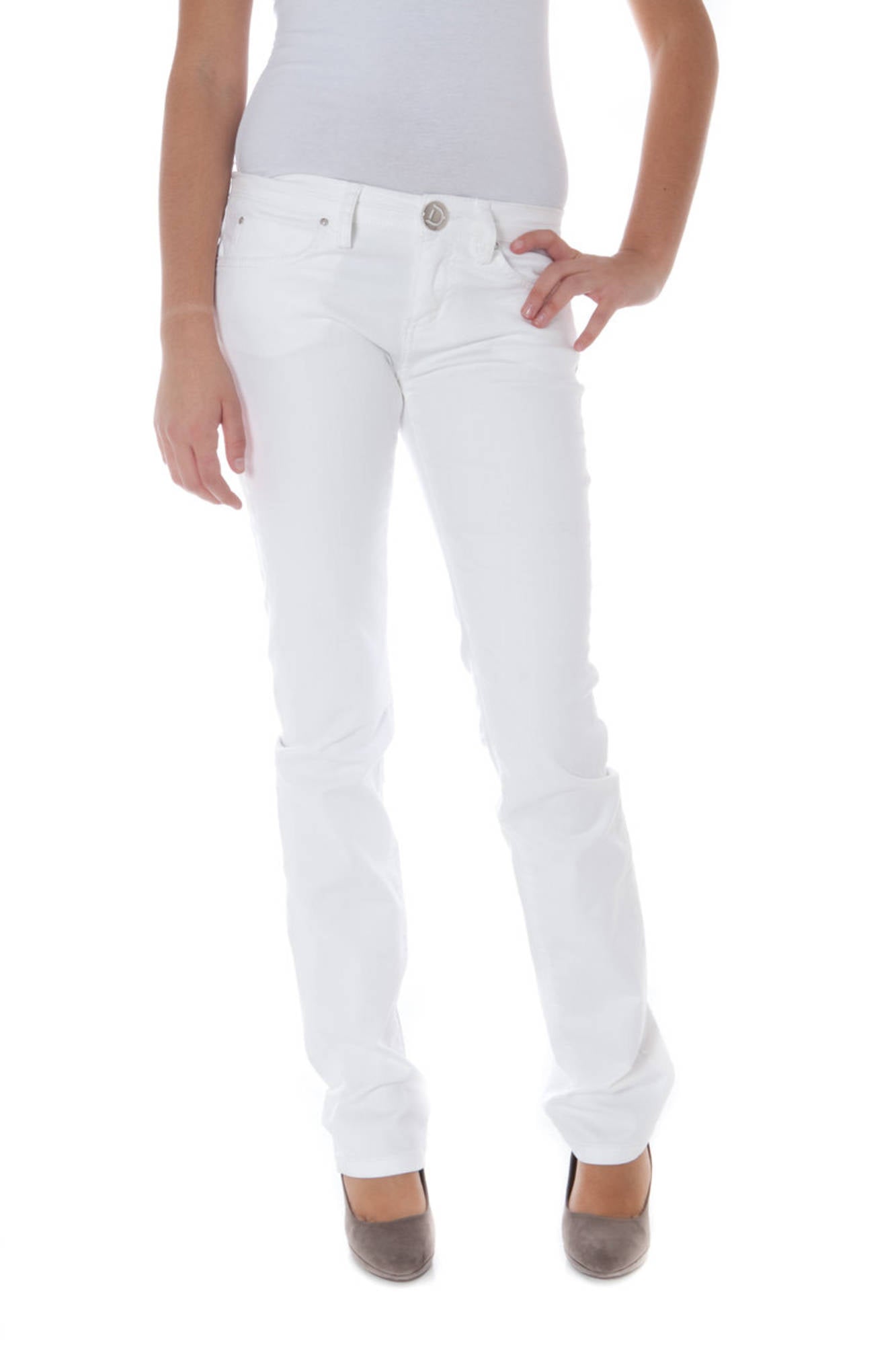 Phard Weisse Frauenhose Weiß Hauptbild