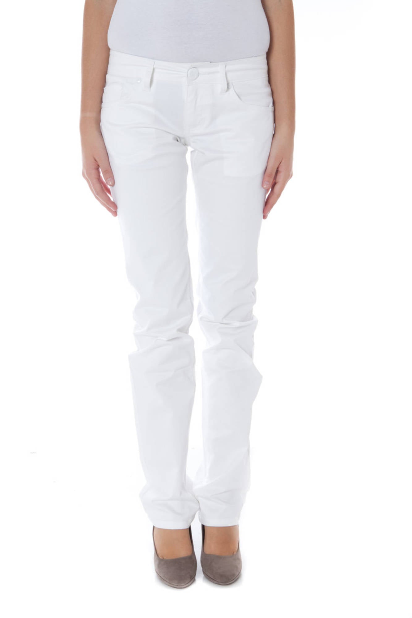 Phard Weisse Frauenhose Weiß