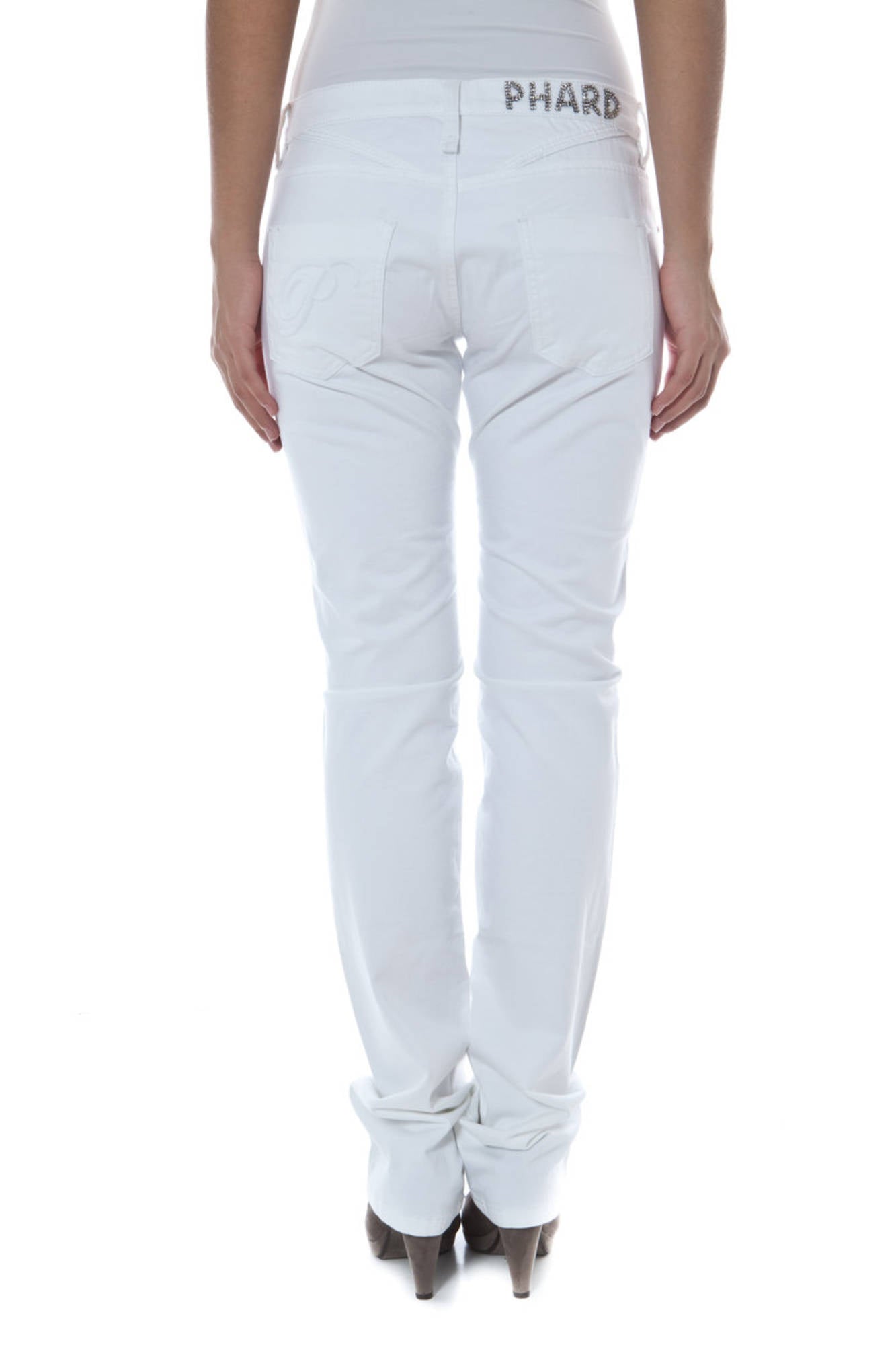 Phard Weisse Frauenhose Weiß