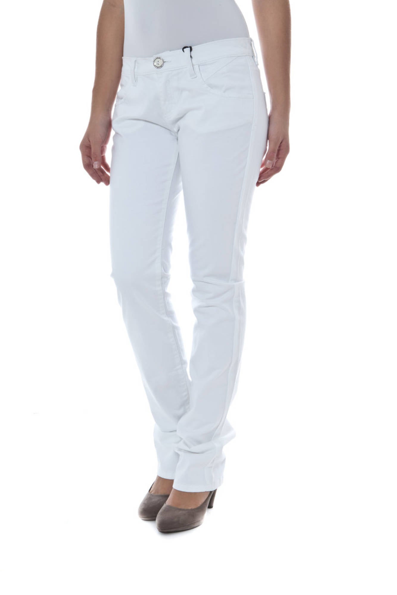 Phard Weisse Frauenhose Weiß