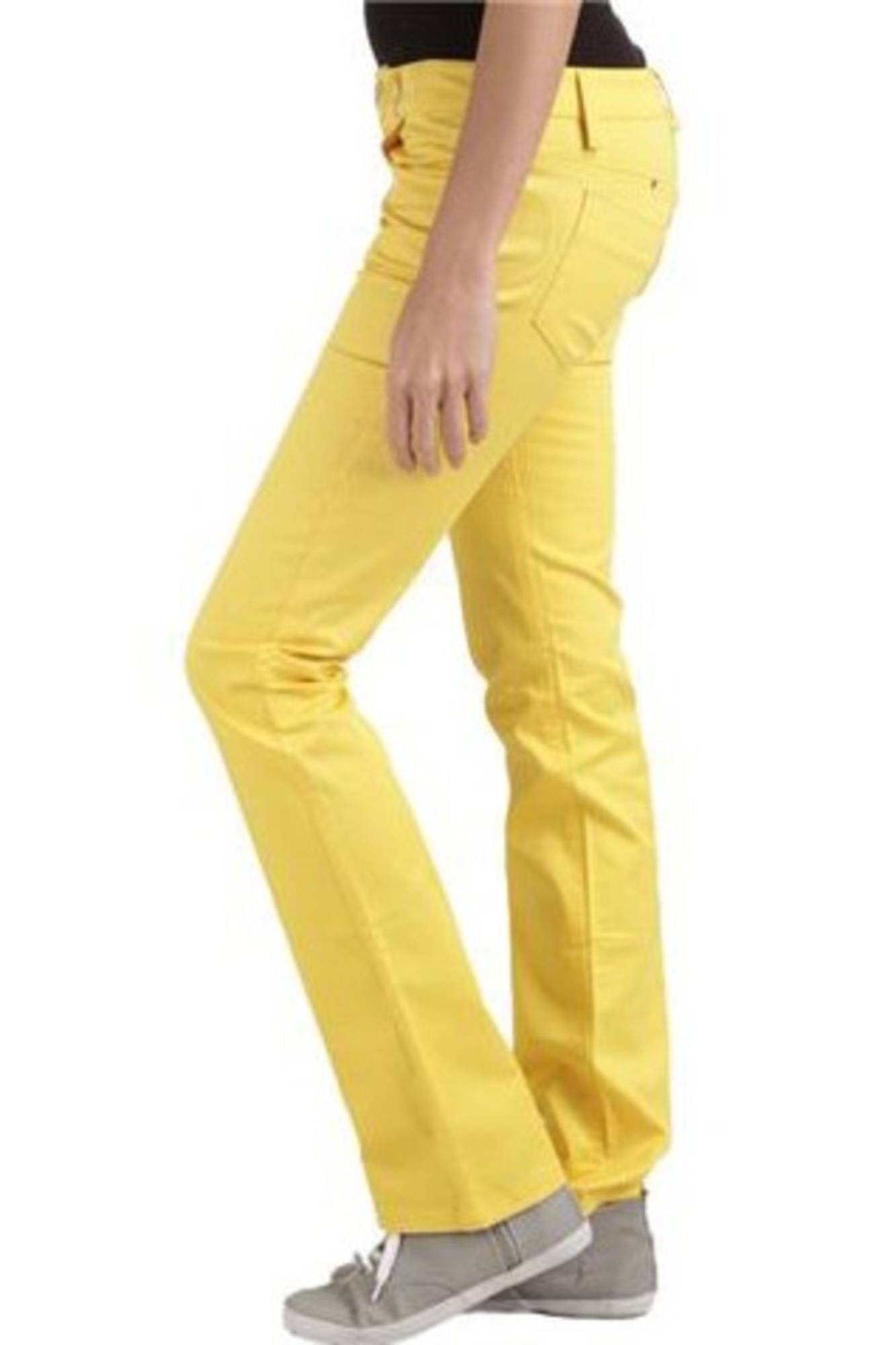 PHARD Gelbe Damenhose – 5-Pocket Design mit schmalem Bein | Frühlingsmode Gelb