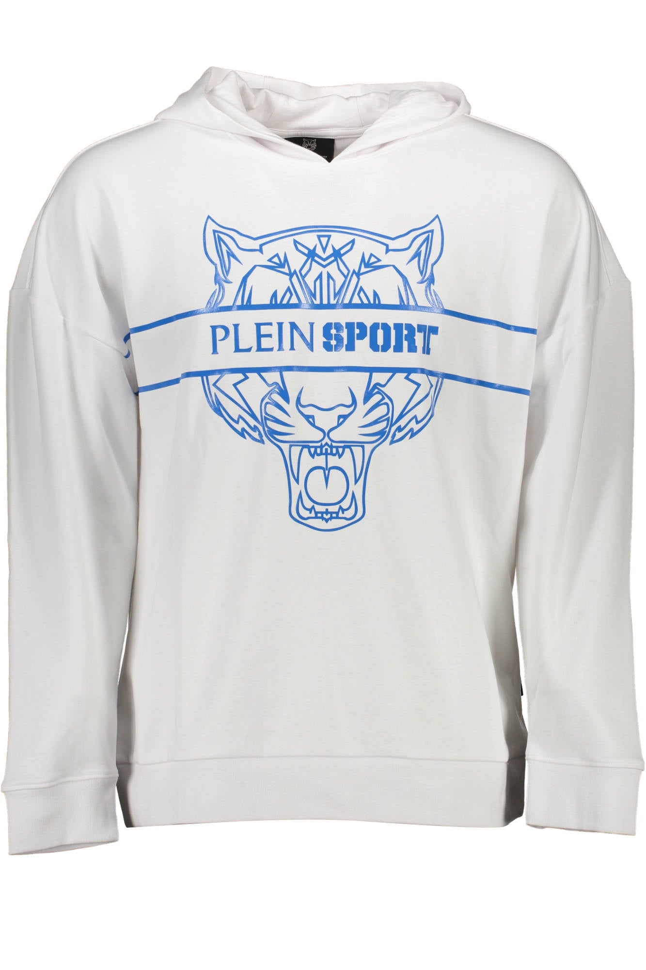 PLEIN SPORT SWEATSHIRT OHNE REISSVERSCHLUSS HERREN WEISS Hauptbild