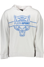 PLEIN SPORT SWEATSHIRT OHNE REISSVERSCHLUSS HERREN WEISS