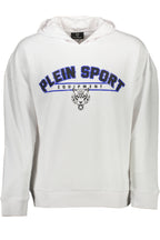 PLEIN SPORT SWEATSHIRT OHNE REISSVERSCHLUSS HERREN WEISS