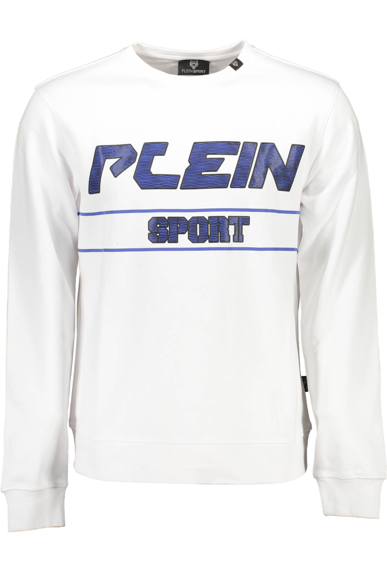 Plein Sport Herren-Sweatshirt Mit Zip Weiss Weiß