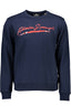 PLEIN SPORT Sweatshirt Herren Blau – Rundle Ausschnitt mit Logo-Druck Blau