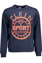 PLEIN SPORT SWEATSHIRT OHNE REISSVERSCHLUSS HERREN BLAU