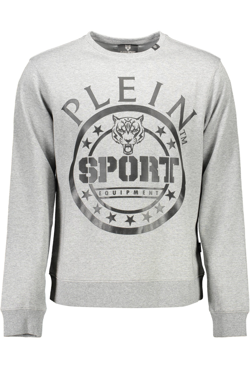 PLEIN SPORT SWEATSHIRT OHNE REISSVERSCHLUSS HERREN GRAU