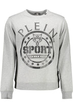 PLEIN SPORT SWEATSHIRT OHNE REISSVERSCHLUSS HERREN GRAU