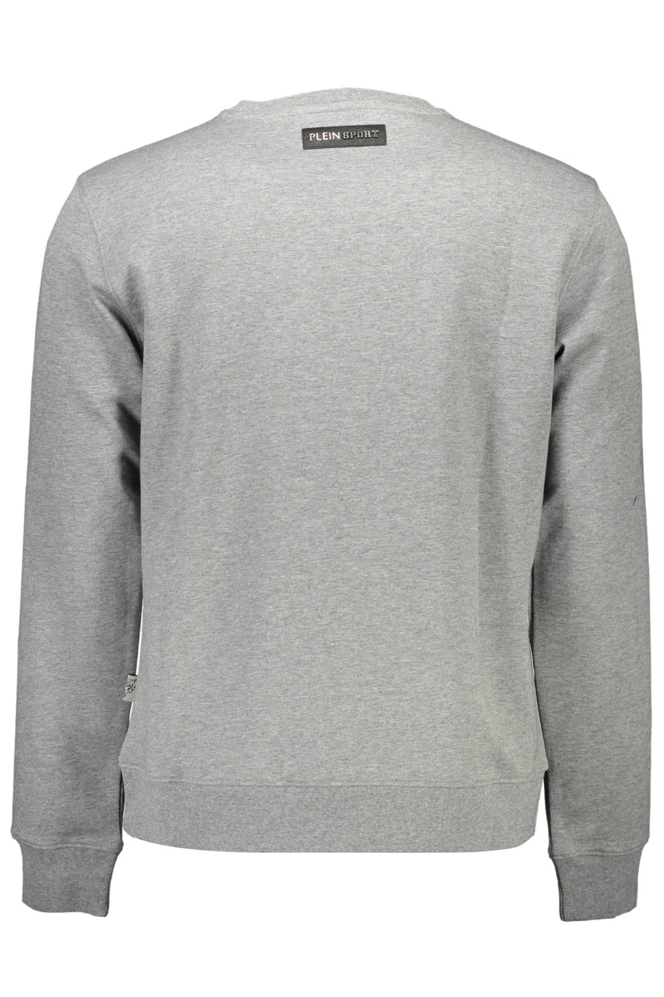 PLEIN SPORT Sweatshirt Herren – Graues Logo-Sweatshirt für Herbst/Winter Grau