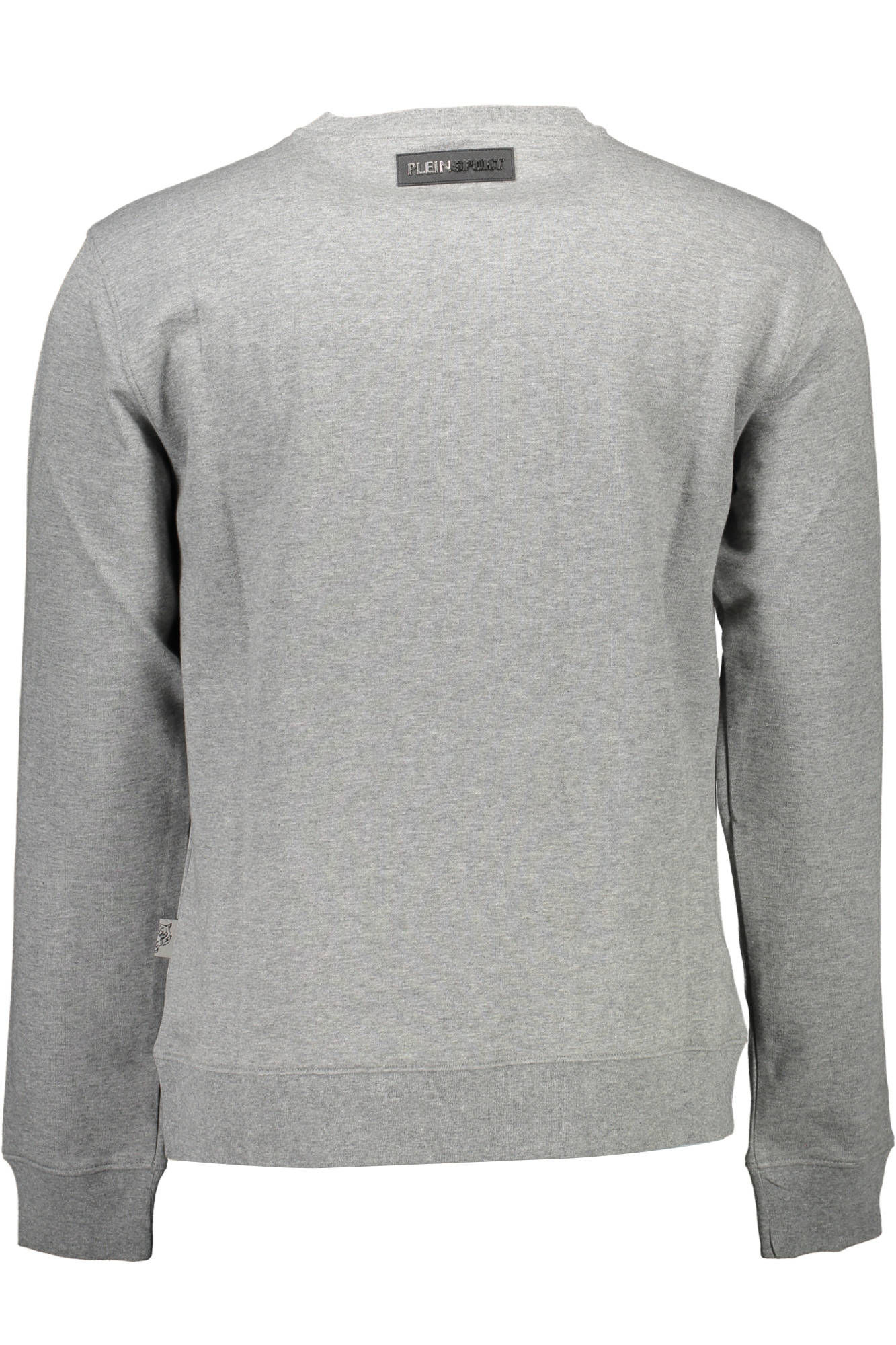 PLEIN SPORT Sweatshirt Herren Grau – Rundhalsausschnitt mit Kontrastdetails | soulluna.de Grau
