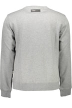PLEIN SPORT SWEATSHIRT OHNE REISSVERSCHLUSS HERREN GRAU