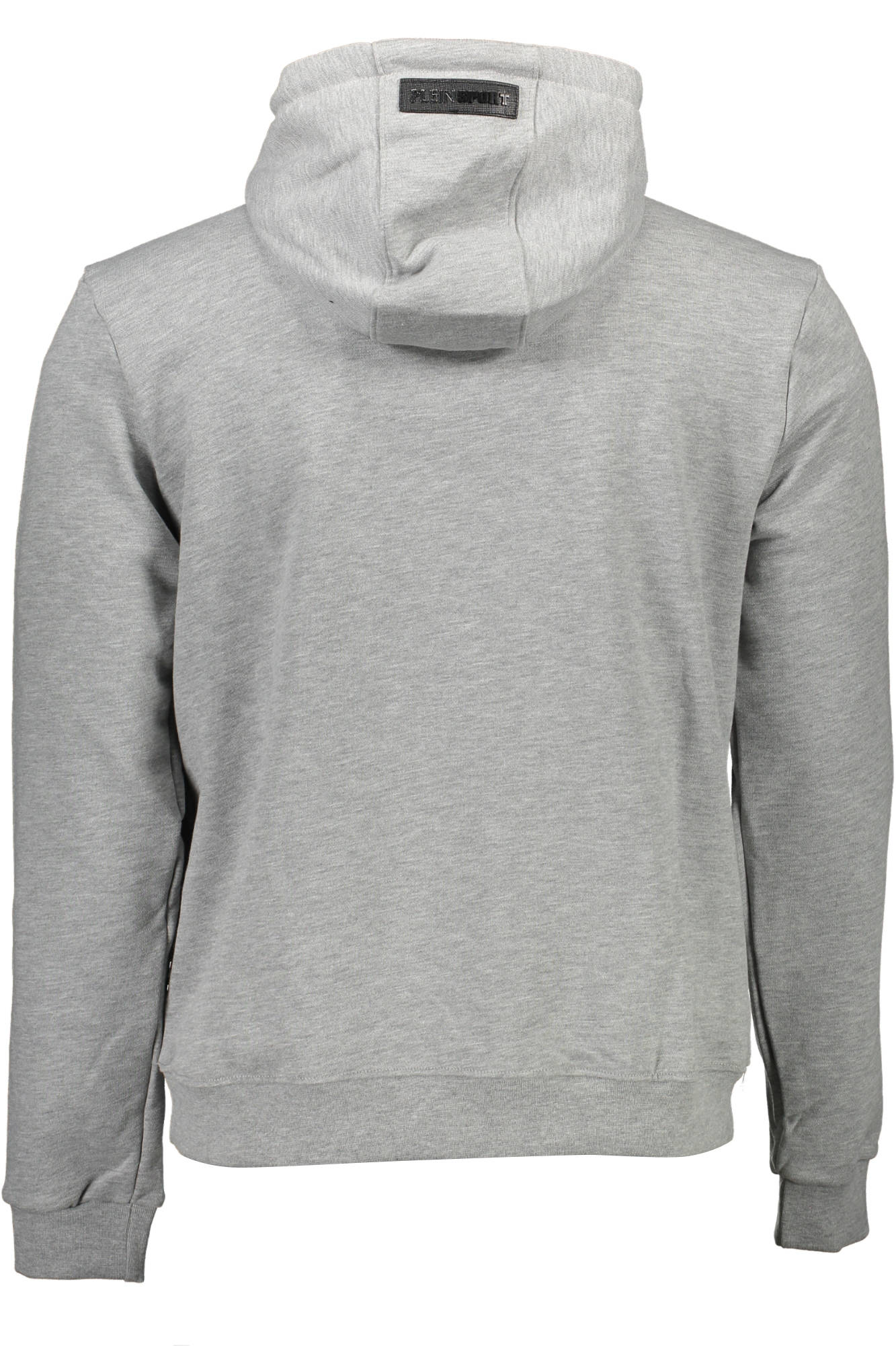 PLEIN SPORT Sweatshirt Herren – Kapuzenpullover aus Italien für Herbst/Winter Grau