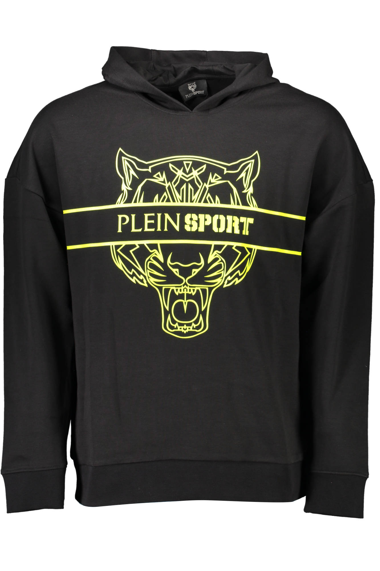 Plein Sport Sweatshirt Ohne Reissverschluss Herren Schwarz Schwarz