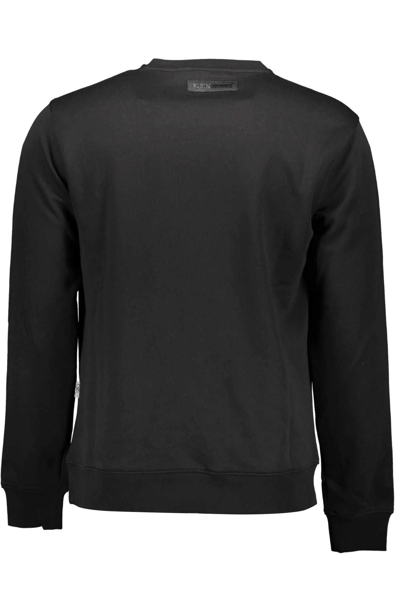 PLEIN SPORT Sweatshirt Herren mit Zip – Schwarzes Logo-Sweatshirt für Herbst/Winter Schwarz