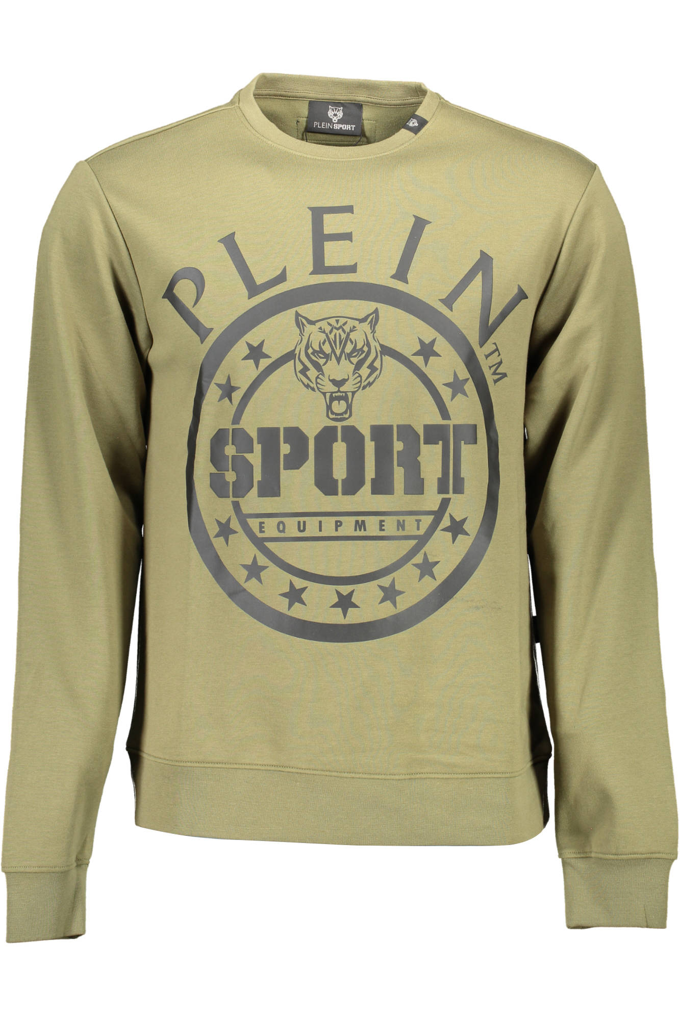 PLEIN SPORT Sweatshirt Herren Grün – Langarm mit Logo-Print für Herbst/Winter Grün