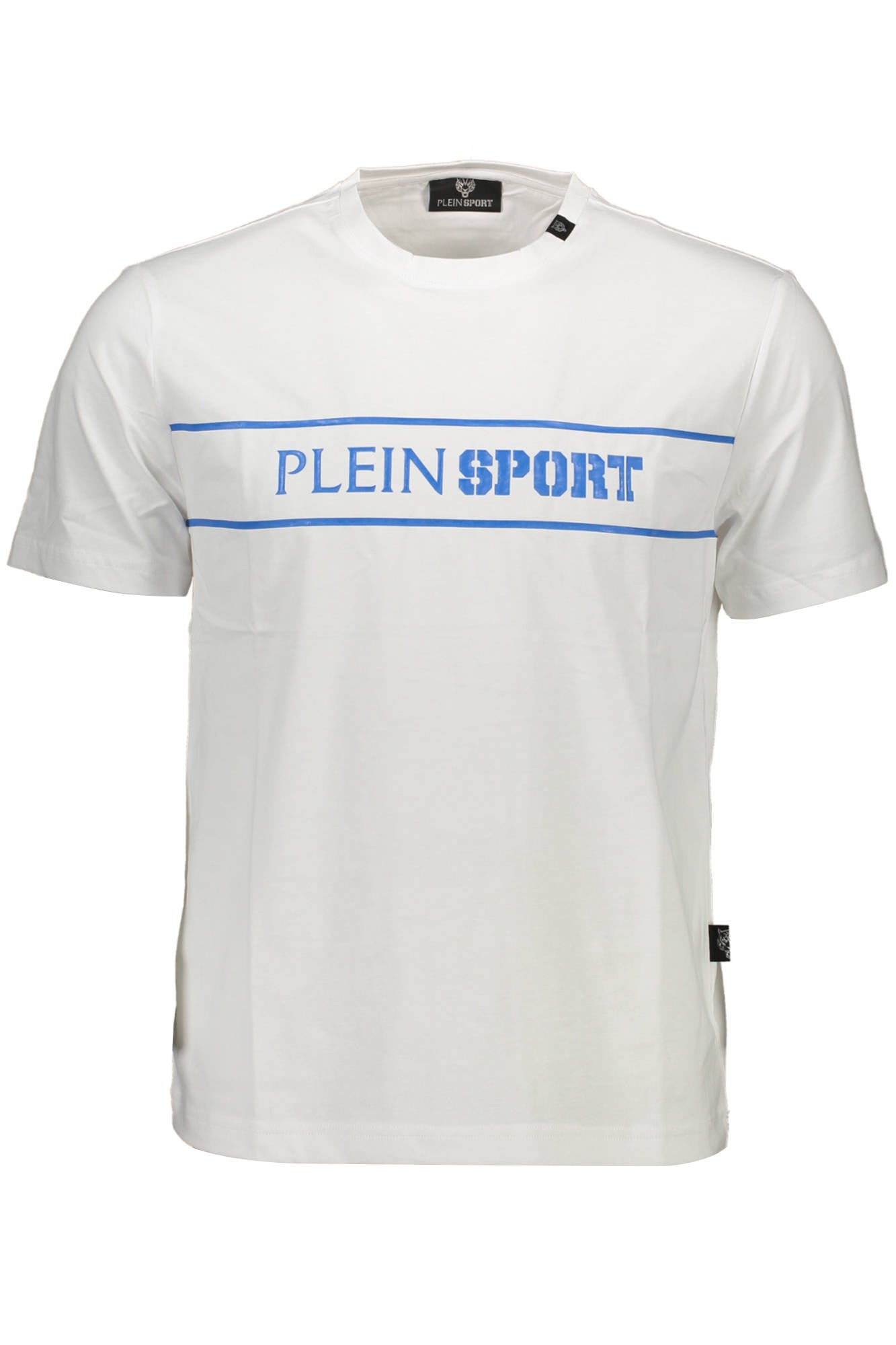 PLEIN SPORT KURZARM-T-SHIRT HERREN WEISS