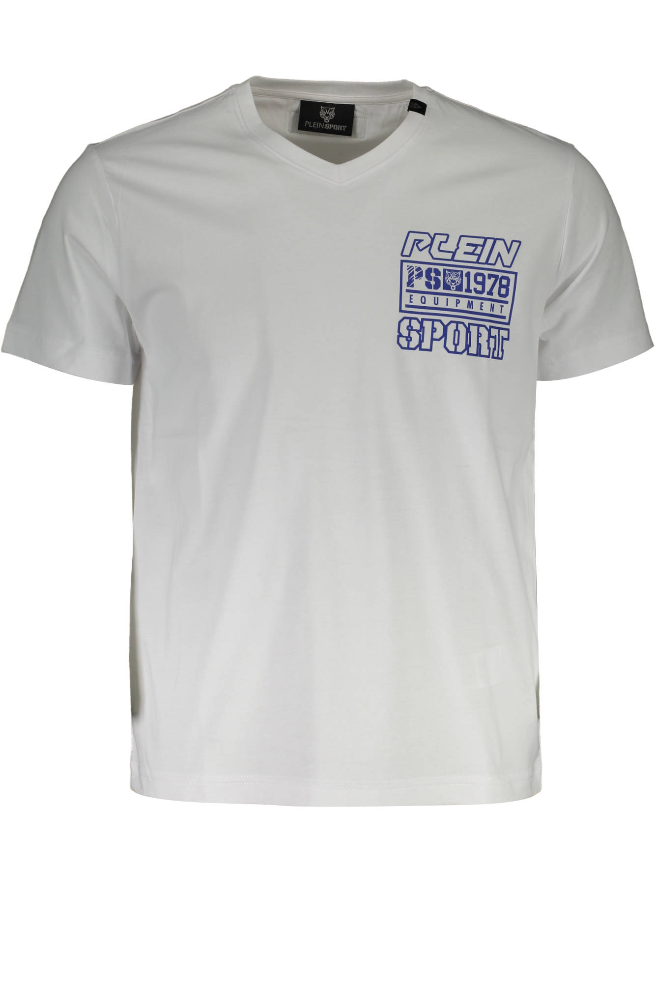 Plein Sport Kurzarm-T-Shirt Herren Weiss Weiß