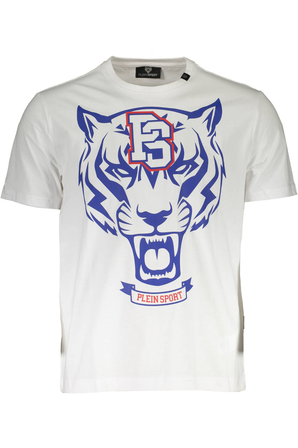 PLEIN SPORT KURZARM-T-SHIRT HERREN WEISS