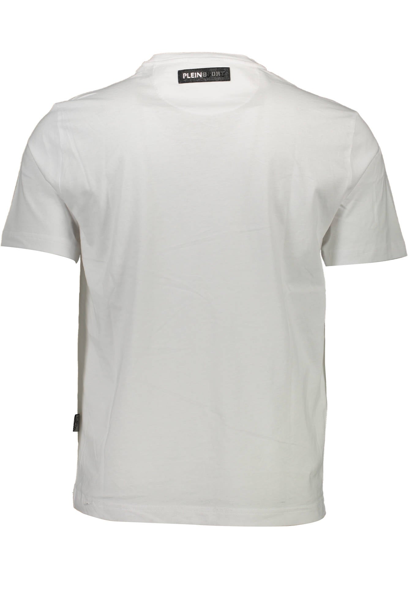 PLEIN SPORT KURZARM-T-SHIRT HERREN WEISS