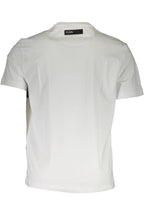 PLEIN SPORT WEISSES KURZARM-T-SHIRT FÜR HERREN