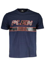PLEIN SPORT KURZARM-T-SHIRT HERREN BLAU