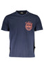 PLEIN SPORT KURZARM-T-SHIRT HERREN BLAU