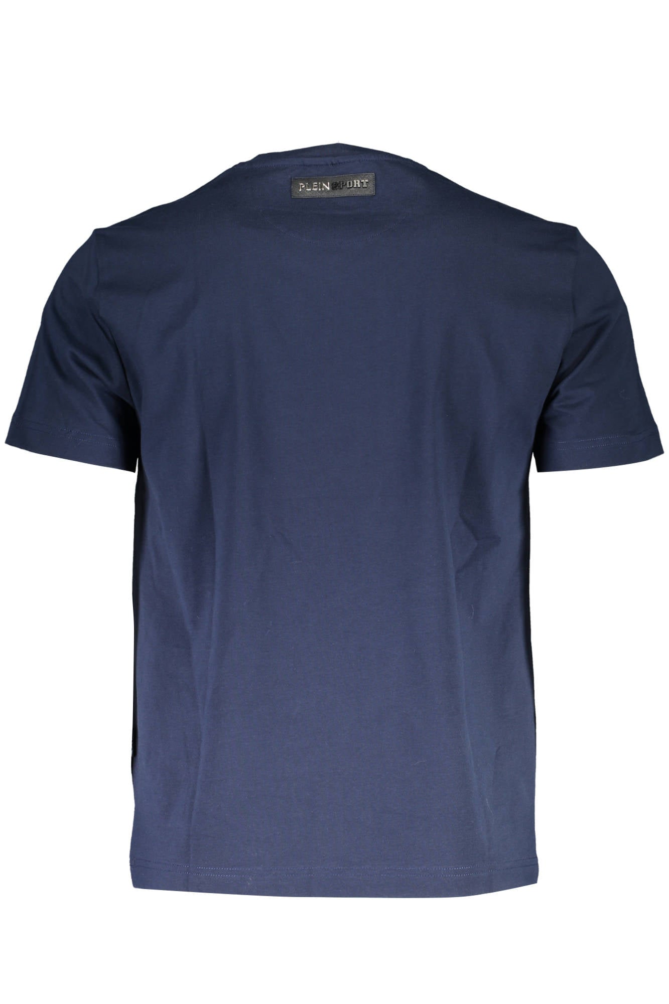 PLEIN SPORT Kurzarm T-Shirt Herren Grau – V-Ausschnitt mit Logo | soulluna.de Blau