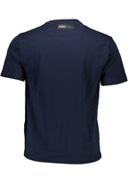 PLEIN SPORT KURZARM-T-SHIRT HERREN BLAU