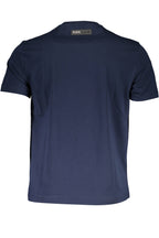 PLEIN SPORT KURZARM-T-SHIRT HERREN BLAU