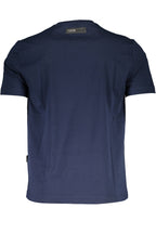 PLEIN SPORT KURZARM-T-SHIRT HERREN BLAU