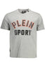 PLEIN SPORT KURZARM T-SHIRT HERREN GRAU