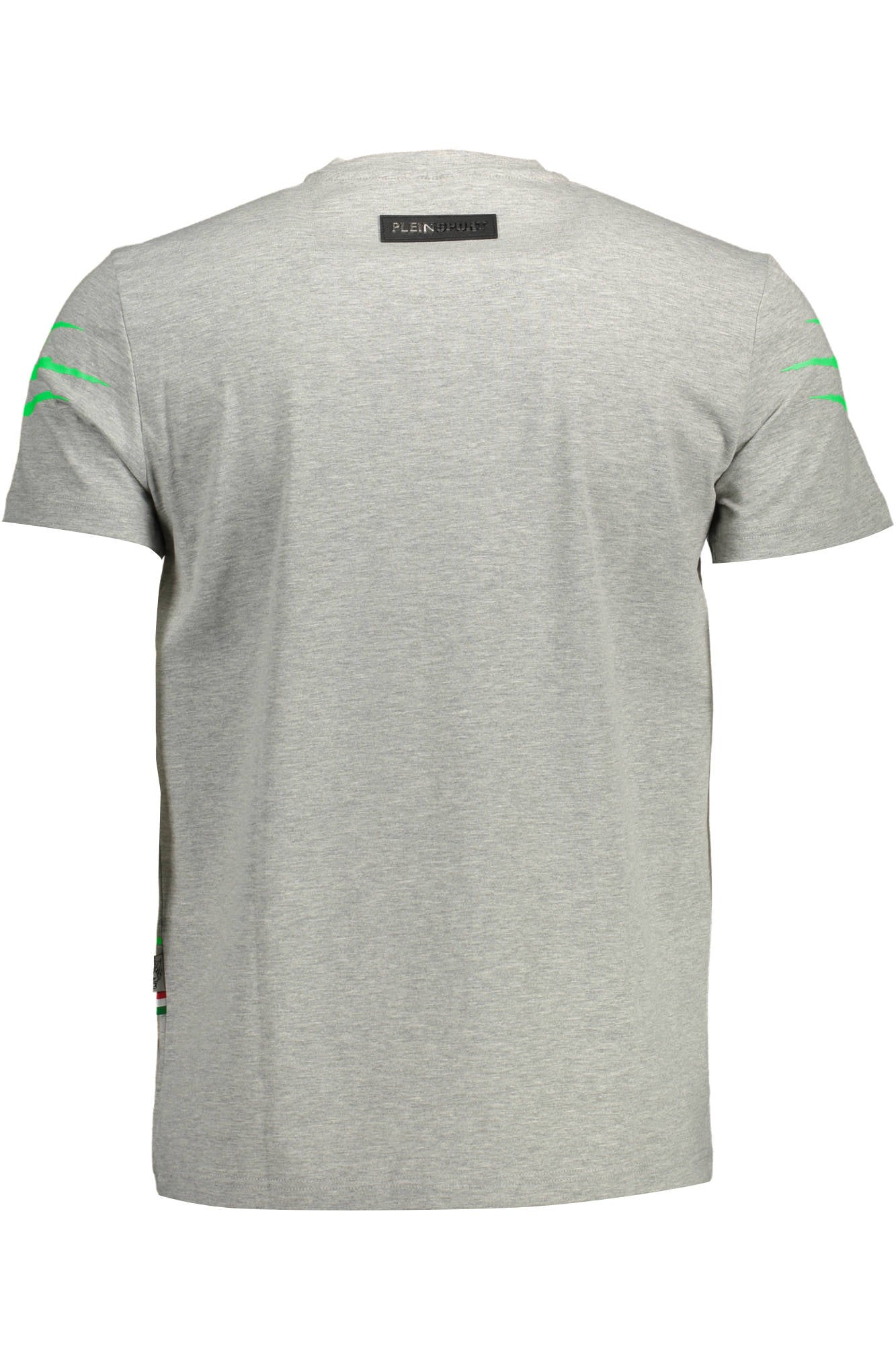 PLEIN SPORT Kurzarm-T-Shirt Herren Grau – Italienische Qualität für Freizeit & Sport Grau