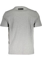 PLEIN SPORT KURZARM-T-SHIRT HERREN GRAU