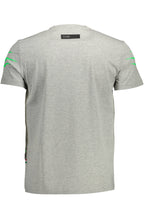 PLEIN SPORT KURZARM-T-SHIRT HERREN GRAU