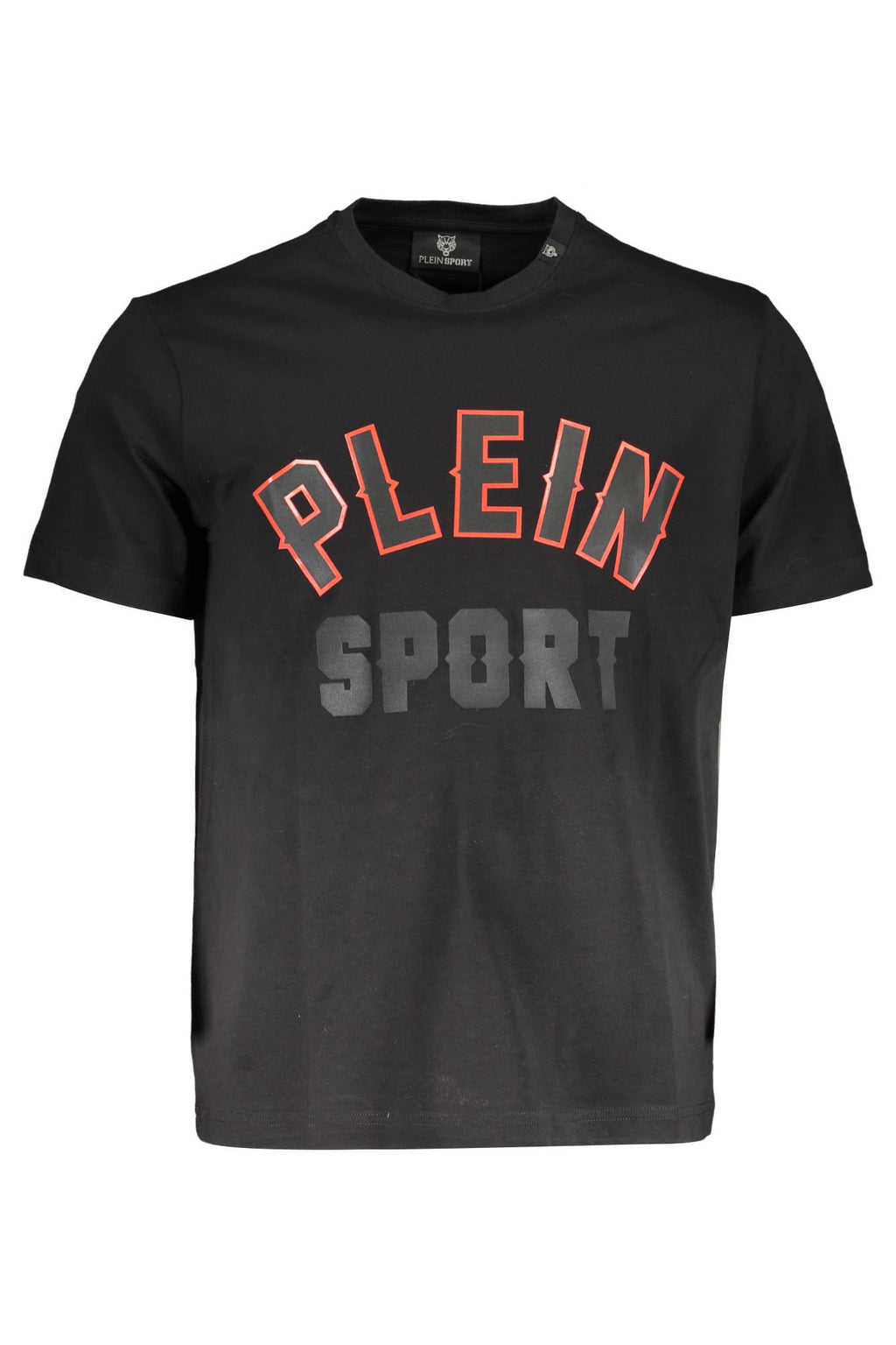 PLEIN SPORT KURZARM-T-SHIRT HERREN SCHWARZ