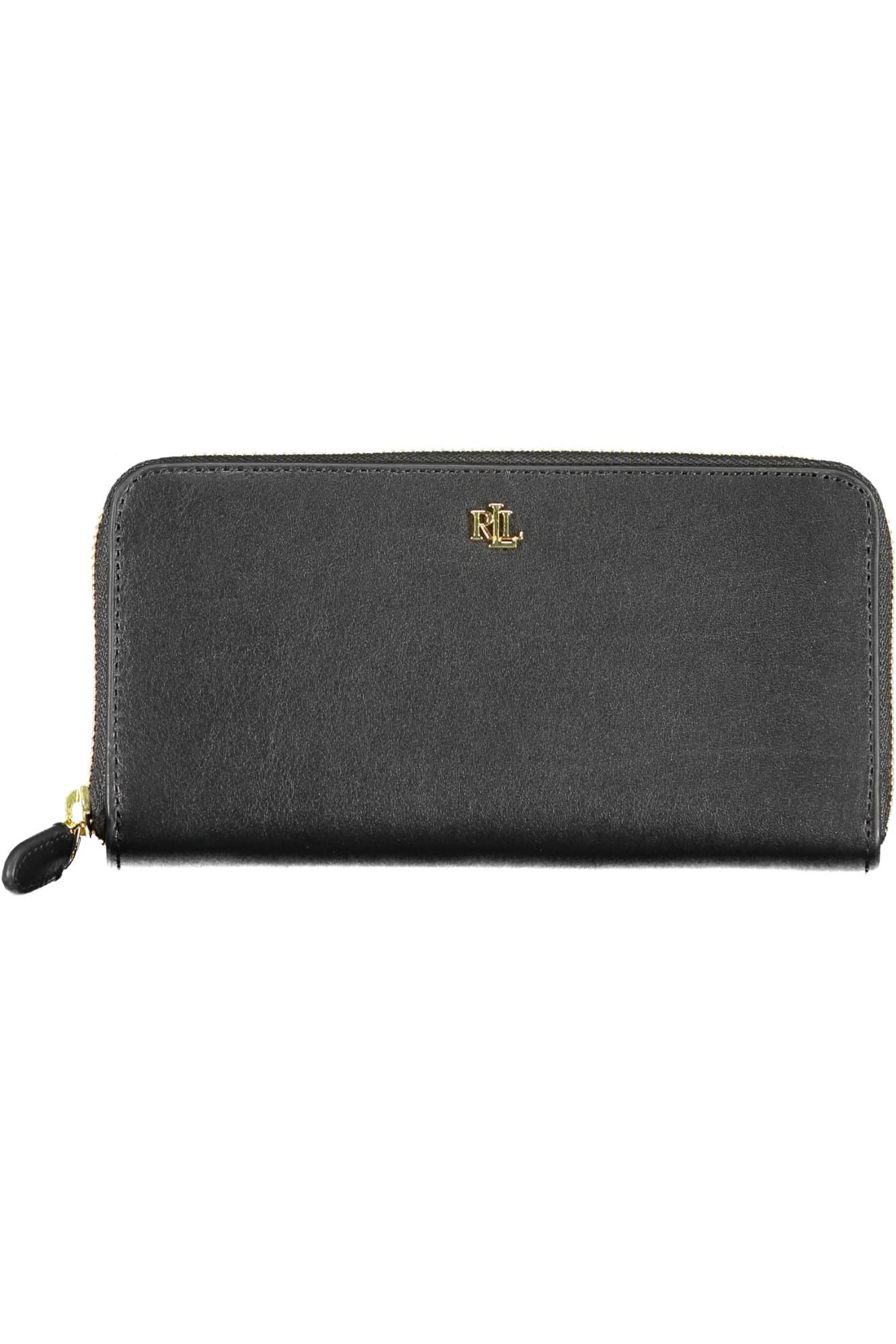 RALPH LAUREN Geldbörse Damen – Elegante Brieftasche aus 100% Leder | soulluna.de Schwarz