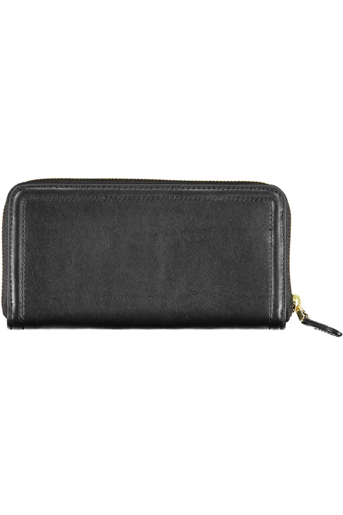 RALPH LAUREN Damengeldbörse Schwarz – Elegante Portemonnaie mit Logo-Details Schwarz
