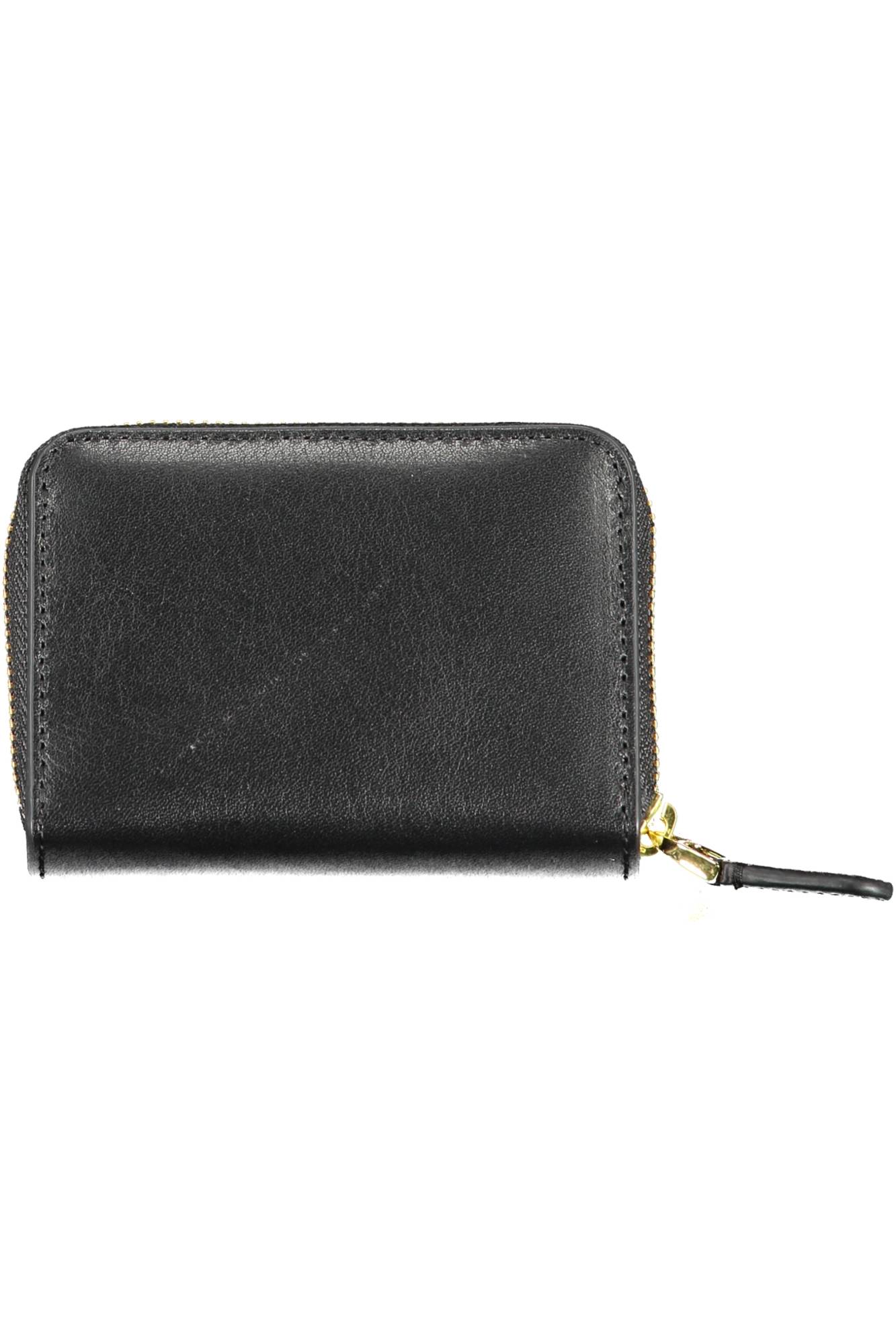 RALPH LAUREN Geldbörse Damen – Elegante Brieftasche aus Leder mit Münzfach Schwarz