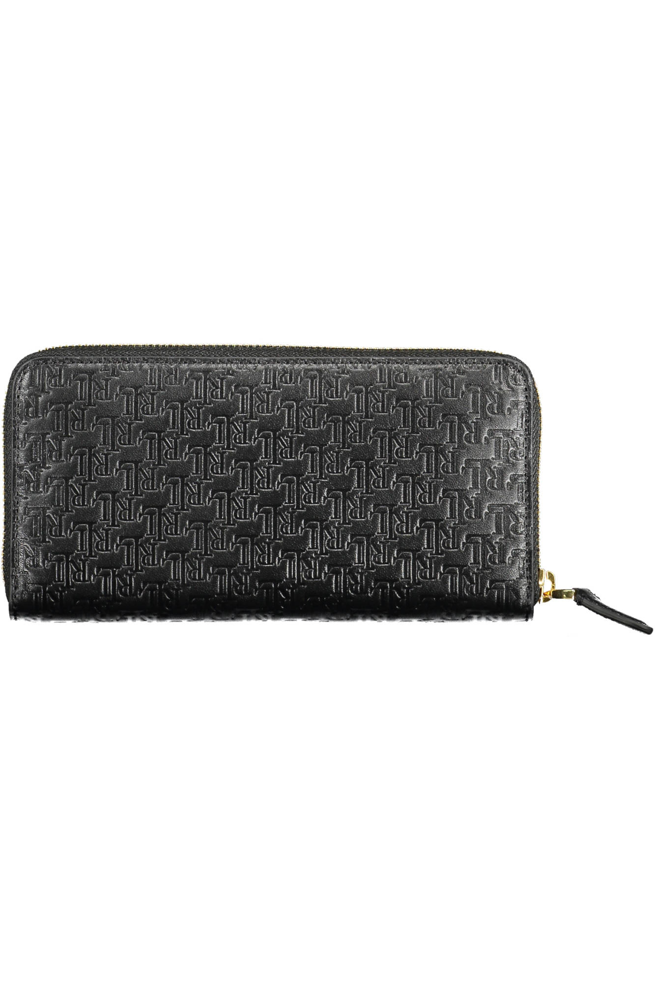 RALPH LAUREN Geldbörse Damen – Elegante Portemonnaie aus 100% Pelle für Herbst/Winter Schwarz
