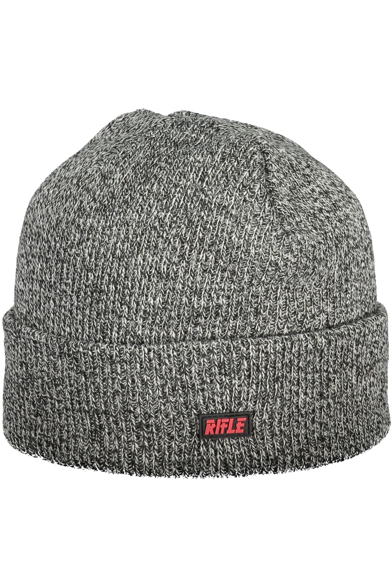 RIFLE Gewehrmütze Herren – Schwarze Mütze mit Logo-Applikation für Herbst/Winter Schwarz