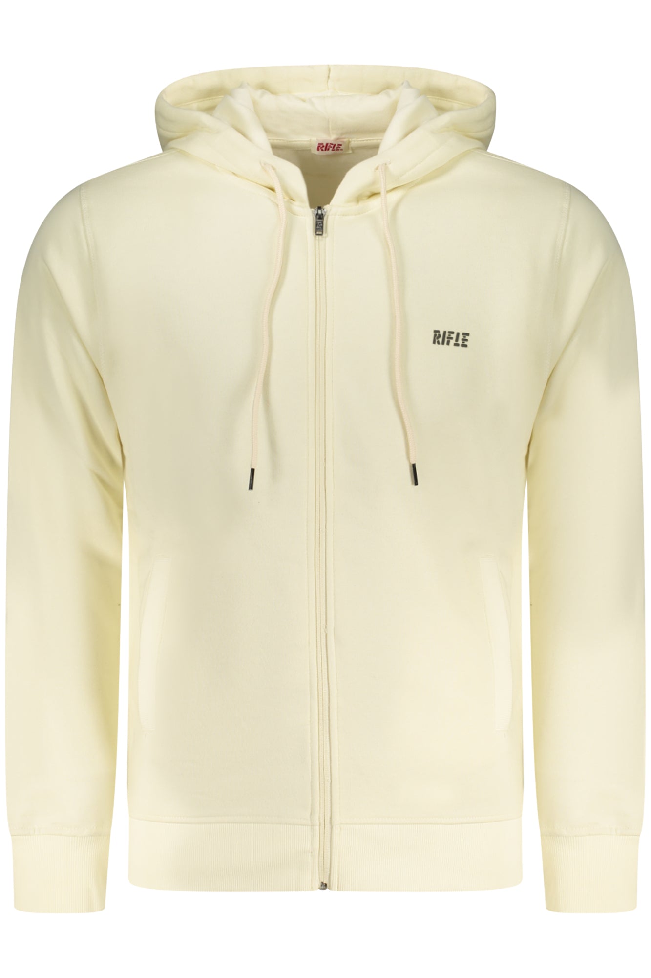 RIFLE Herren Sweatshirt – Langarm, mit Taschen | Sweatshirts Weiß