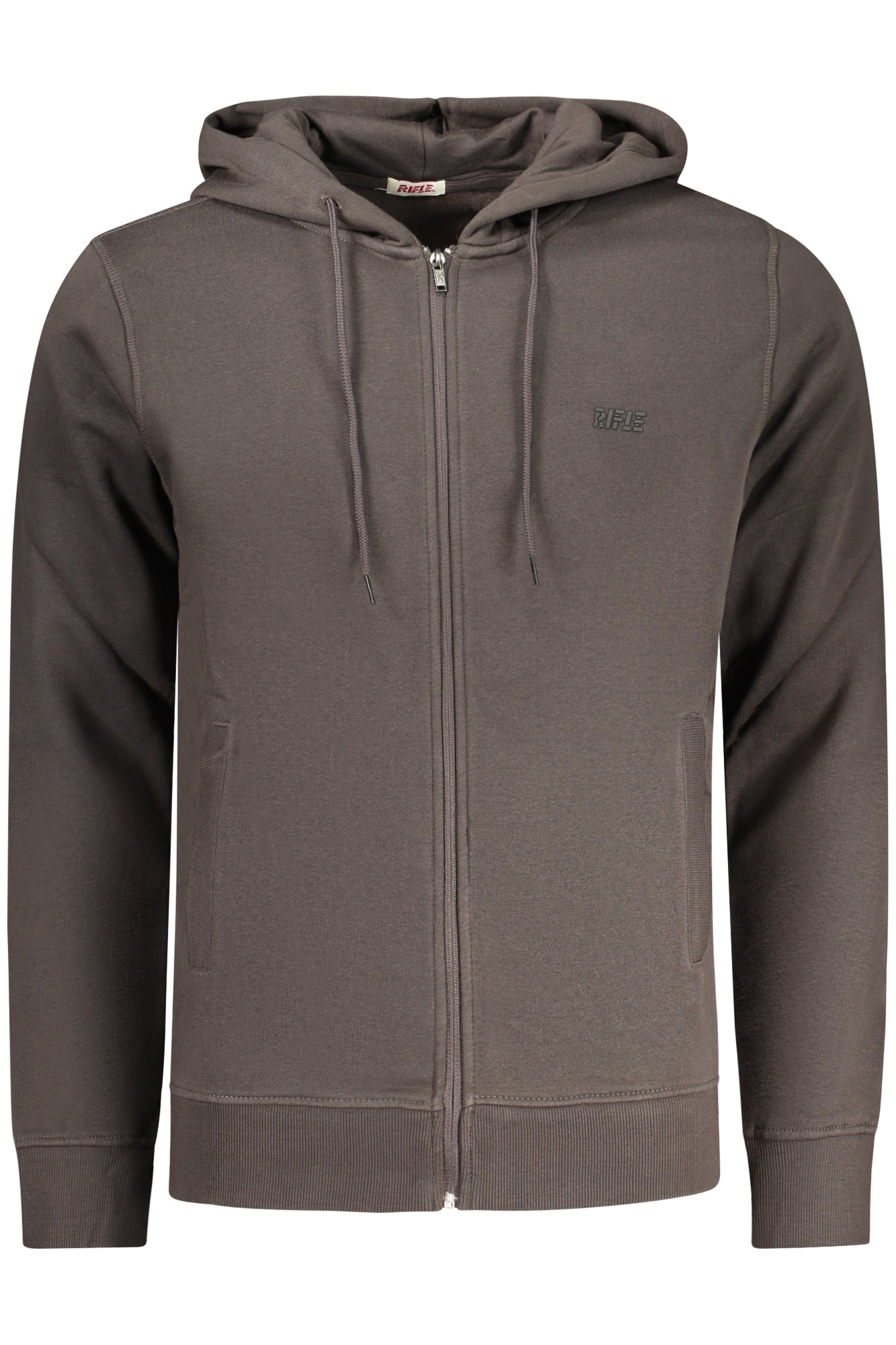 RIFLE Herren Sweatshirt – Langarm, mit Taschen | Sweatshirts Grau