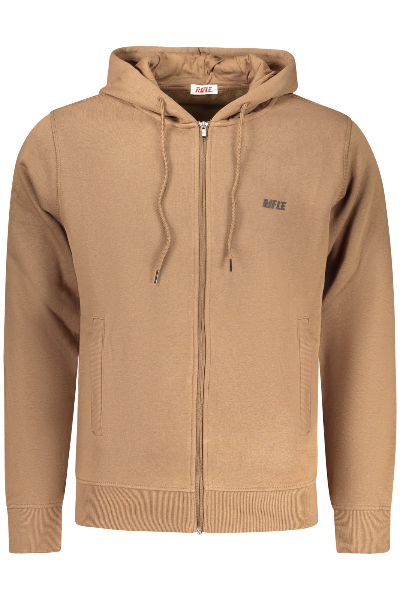 RIFLE Herren Sweatshirt – Langarm, mit Taschen | Sweatshirts Braun