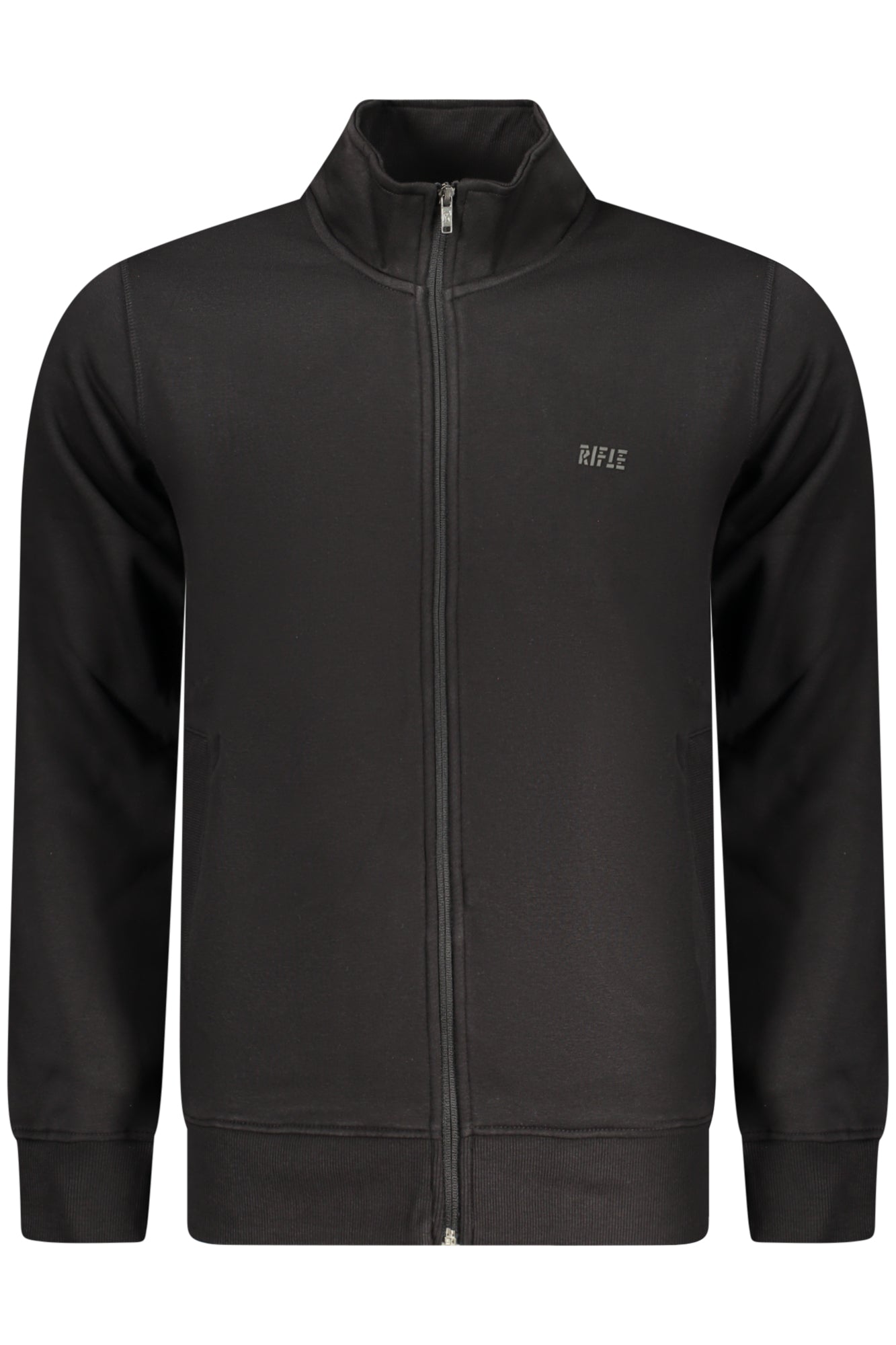 Rifle Herren-Sweatshirt Mit Reissverschluss Weiss Zweitbild