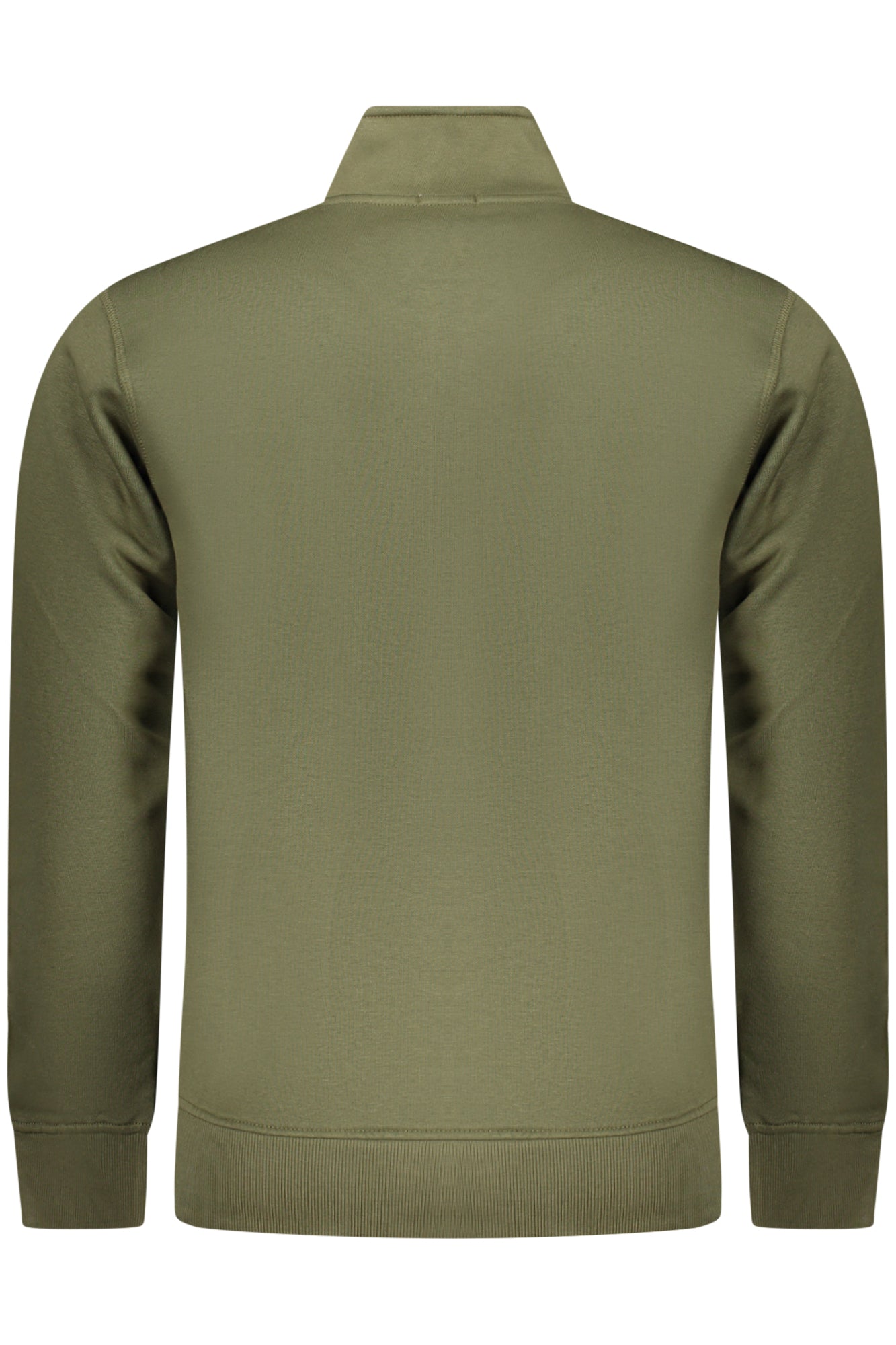 Rifle Herren-Sweatshirt Mit Reissverschluss Weiss Grün