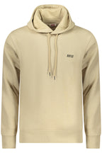RIFLE Herren-Sweatshirt mit Reißverschluss, beige