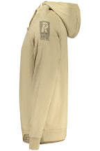 RIFLE Herren-Sweatshirt mit Reißverschluss, beige