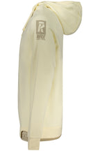 RIFLE Herren-Sweatshirt mit Reißverschluss, weiß