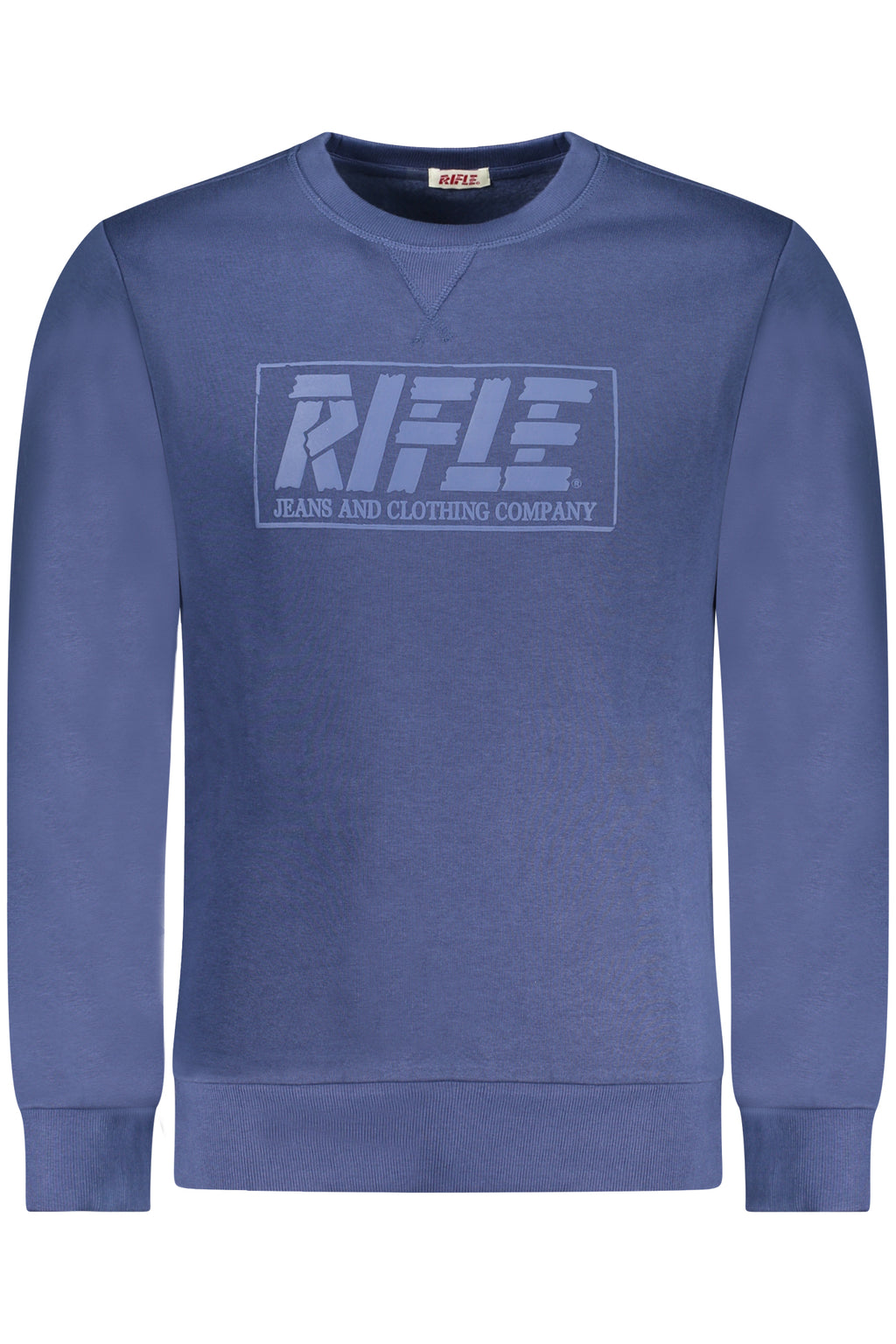 RIFLE HERREN-SWEATSHIRT MIT REISSVERSCHLUSS BLAU